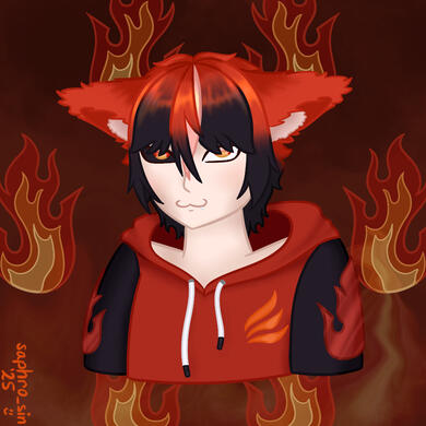 Bust Illustration for PyronicHC