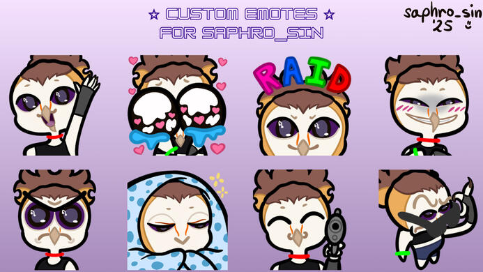 Custom Emotes for myself (2)